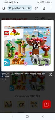 Lego Duplo, 10974, Som ny. Fik I julegave i 2023. Fra dyre og røgfrit hjem. Kan hentes I Kbh eller s