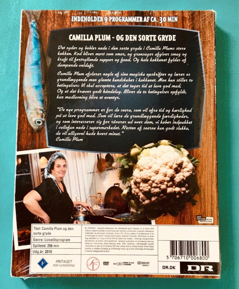 [NY] DR-TV: Camilla Plum og den Sorte gryde (2DVD), DVD,