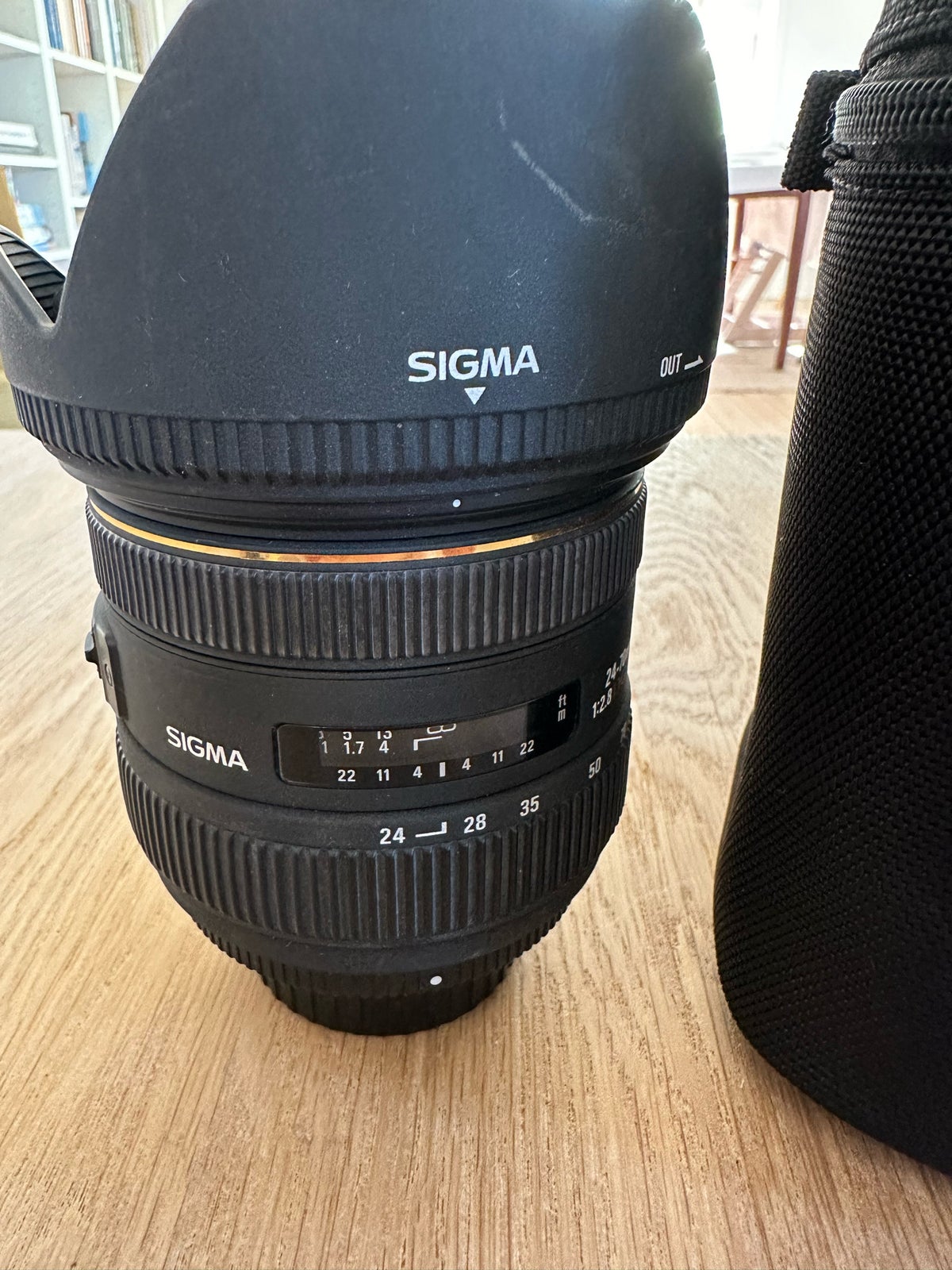 Sigma 24-70 1:2.8 DG HSM til Nikon, Sigma, God