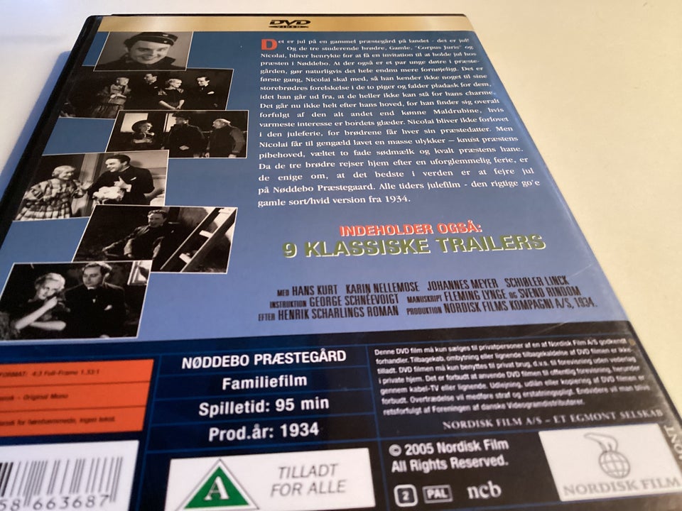 Nøddebo præstegård , DVD, drama