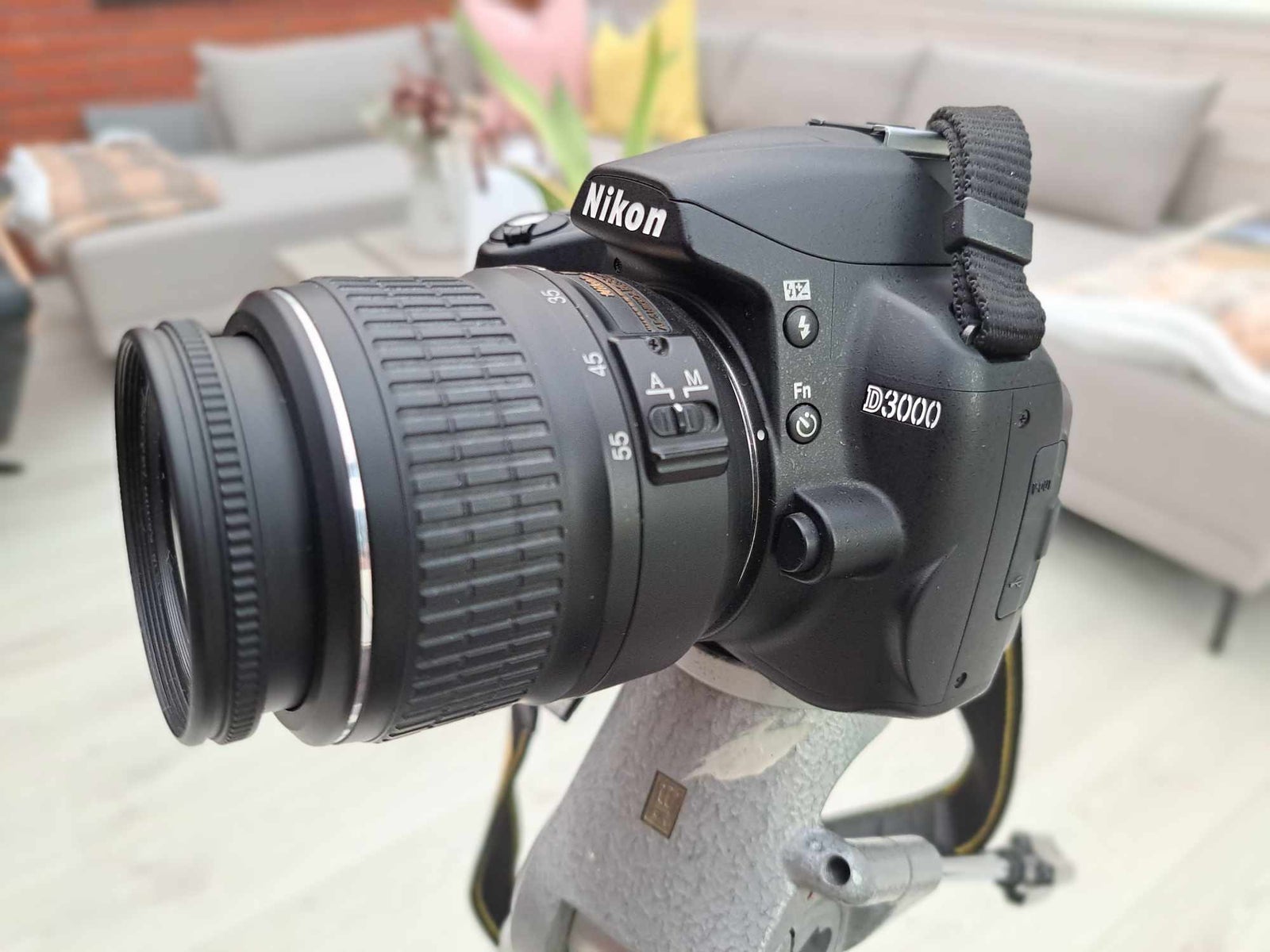 Nikon D3000, spejlrefleks, 10,2 megapixels