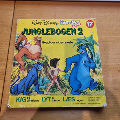 Kig lyt og læs Junglebogen 2, Disney, Ingen tush streger i bogen.

Sender gerne på købers regning, e