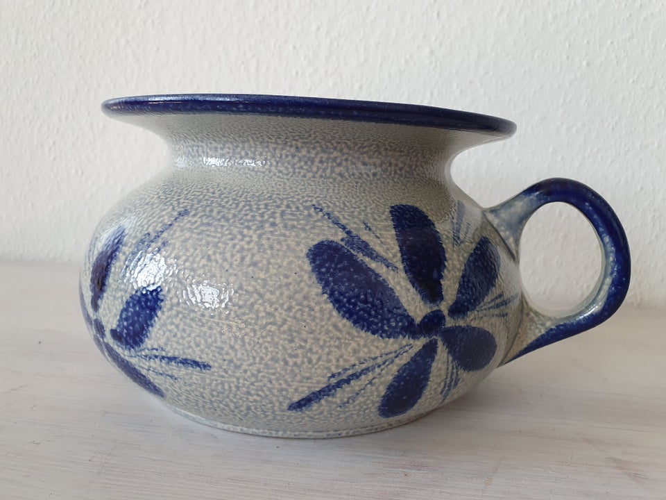 Keramik, Skøn vintage blomsterpotte, West Germay