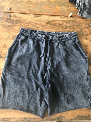 Shorts, Shorts, Bershka, str. 170, Fede oversized baggy mørkegrå shorts fra Bershka i bomuld i størr