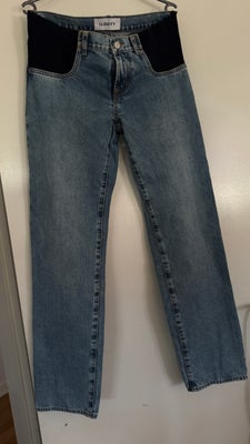 Jeans, ILOUITY, str. 36,  Light Vintage,  100% organic Cotton,  Næsten som ny, Størrelse 36 / L34
04