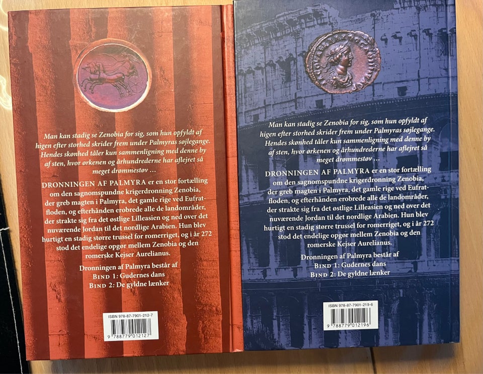 Dronningen af Palmyra bind 1 og 2, A. B. Daniel, genre: drama