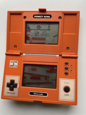 Nintendo Game & Watch, Donkey Kong fra 1982, Retro  orange Nintendo Game Watch  Multi Screen fra 198
