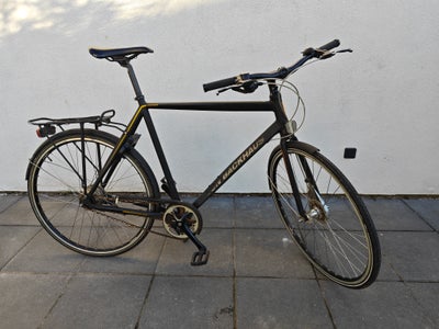 Herrecykel,  Von Backhaus VB2034, 62 cm stel, 7 gear, Rigtig fin cykel til den daglige transport. 

