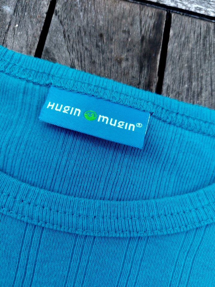 Bluse, Virkelig lækker Hugin & Mugin bluse i flot blå, Hugin &