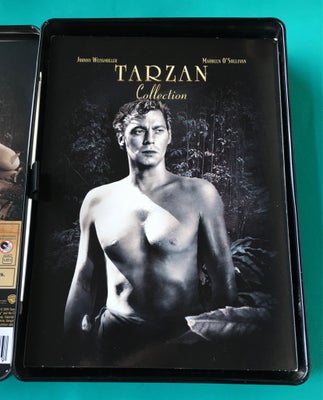 Tarzan collection (6 film/3DVD/Tin-box), DVD, eventyr – dba.dk billede