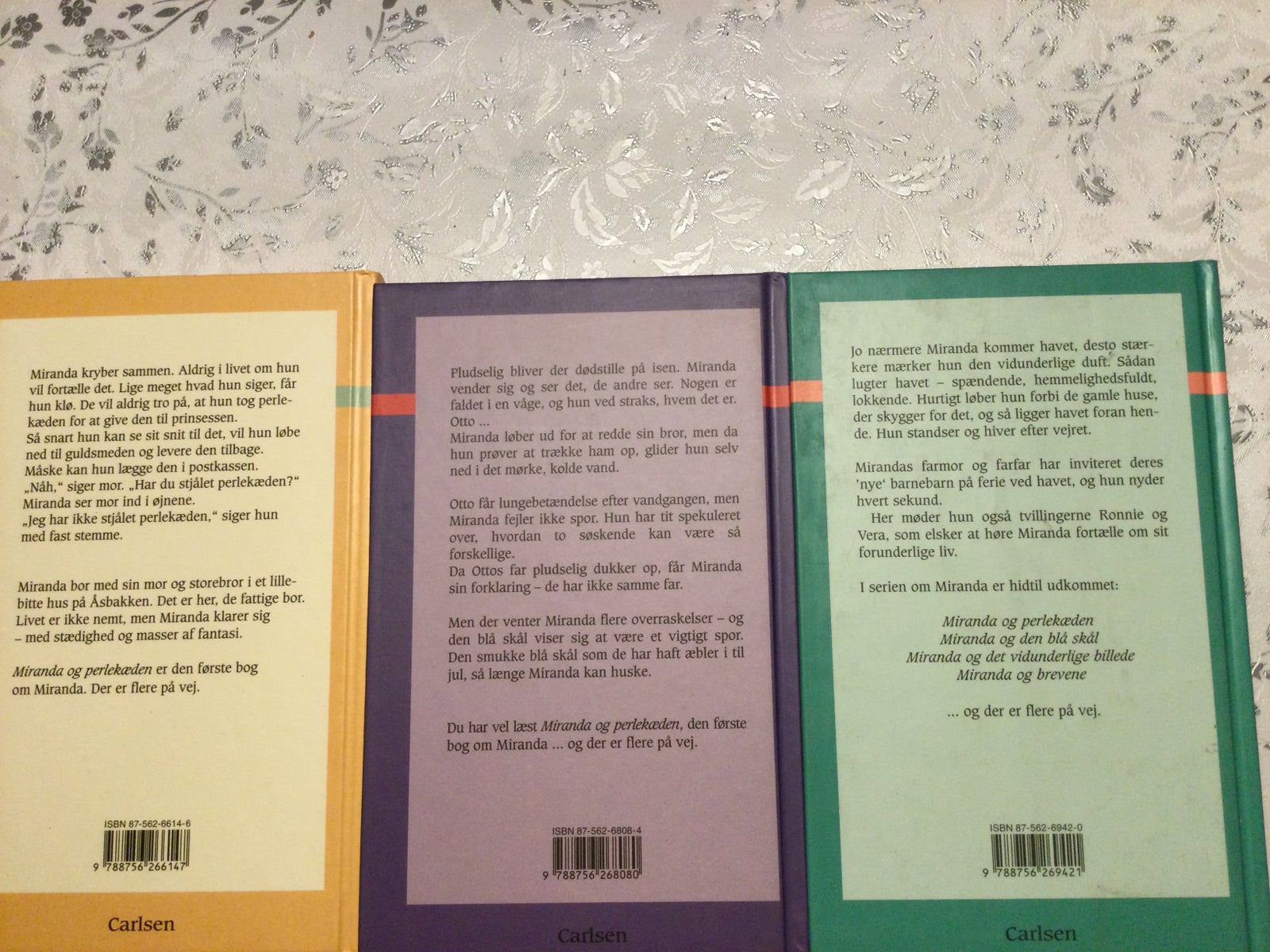 6 stk Miranda bøger, Kerstin Sundh