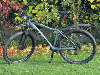 Mustang TX550, hardtail, 46 tommer, 24 gear, Meget flot velholdt fuld aluminum 28 tommer, dobbeltbån