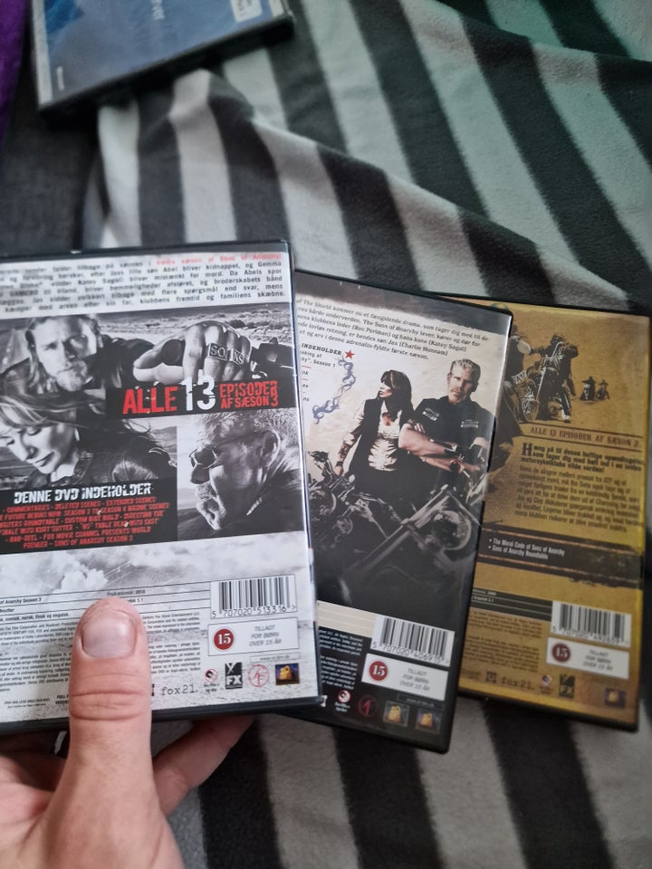 Sons of anarchy, DVD, krimi