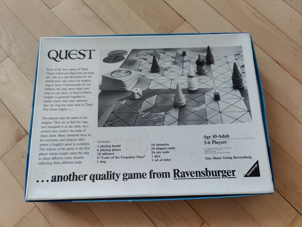 QUEST FRA 1984, strategisk, logisk