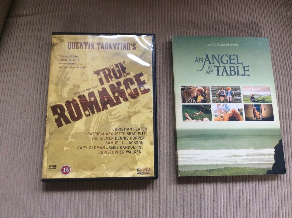 an Engel at my table og true Romance, DVD, andet