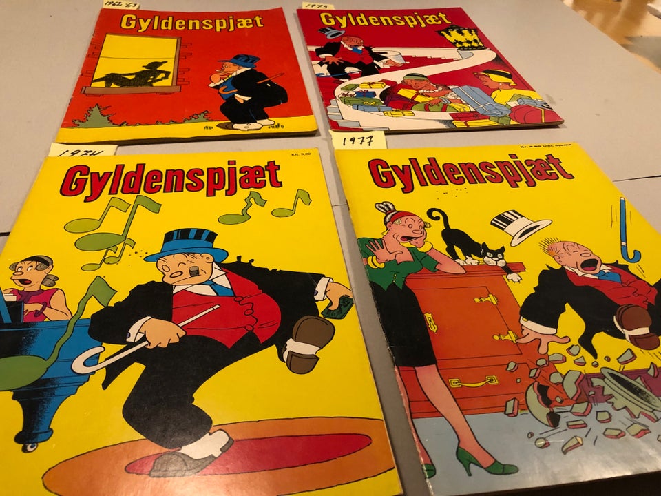 Gyldenspjæt, Tegneserie