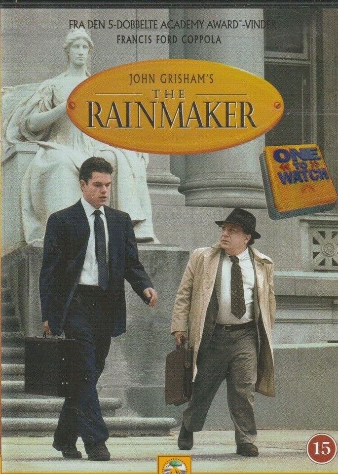 The Rainmaker, instruktør Francis Ford Coppola, DVD
