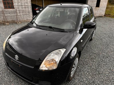 Suzuki Swift, 1,3 GL-A, Benzin, 2006, km 224000, sortmetal, ABS, airbag, 5-dørs, centrallås, startsp