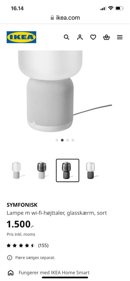 Højttaler, SONOS, iKEA SYMFONISK