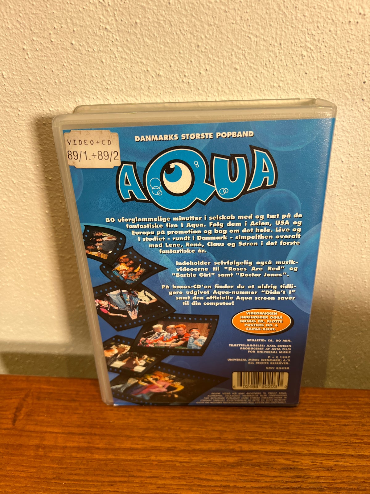 Musikfilm, Aqua around the world , instruktør AQUA