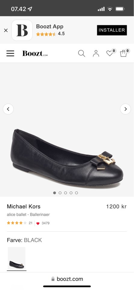 Ballerinasko, str. 39, Michael Kors