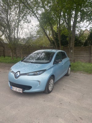 Renault Zoe, 22 Zen, El, aut. 2013, km 129900, blåmetal, nysynet, aircondition, ABS, airbag, 5-dørs,