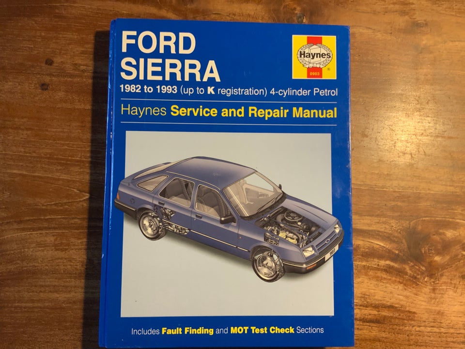 Haynes repartionshåndbog , Ford Sierra