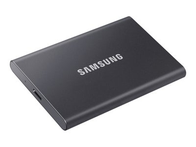 Samsung, ekstern, 2000 GB, Perfekt, SAMSUNG T7 EKSTERN SSD 2TB GRÅ, USB 3.2 Gen2 10Gb/s
Meget lidt b