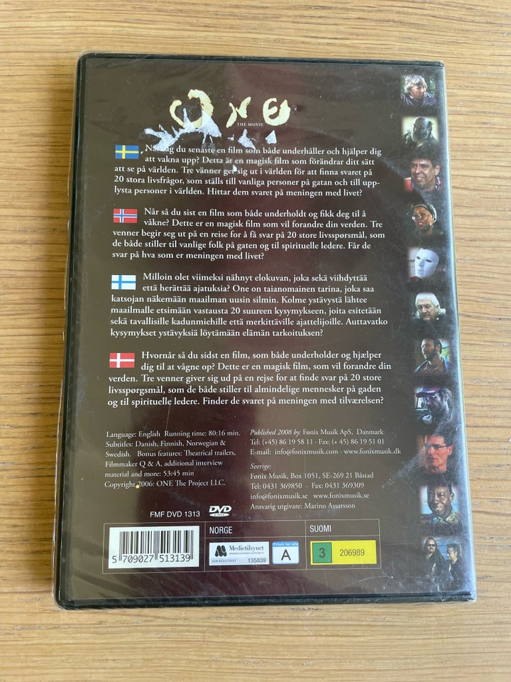 One, DVD, andet