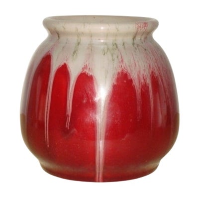 Keramik, vase, MICHAEL ANDERSEN & SØN, 

blymajolika. Højde 10 cm dia 10 cm.
Signeret MA & S 1412.
F