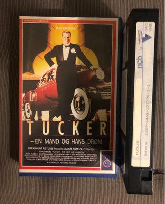 Anden genre, Tucker, Udlejningskassette. Danske tekster. 1988. Tucker, en mand og hans drøm. Med Jef
