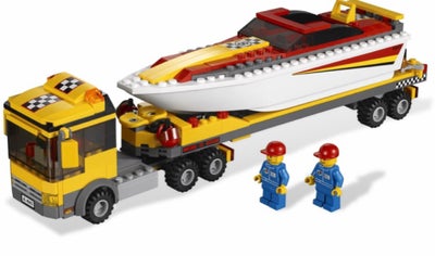 Lego City, 4643, Motorbåd med transporter.

Se også mine andre annoncer.
