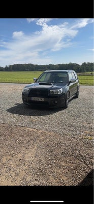 Subaru Forester, 2,5 XT aut. AWD, Benzin, 4x4, aut. 2006, km 290000, sort, træk, nysynet, klimaanlæg