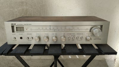 Receiver, Akai, AA-1125, 25 W, God, Vintage Akai Receiver
Tuning range: FM, MW
Power output: 25 watt