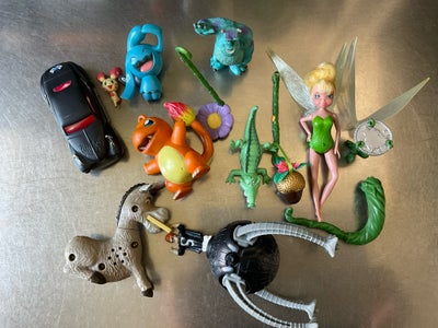 Blandet legetøj, Disney/pokemon mm, X, Lille blanding af legetøj sælges samlet for 30,-. Pokemon, Di