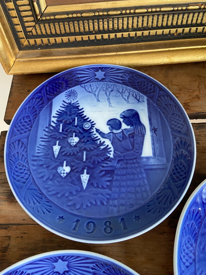 Kgl juleplatter. 82/81/, Royal cph