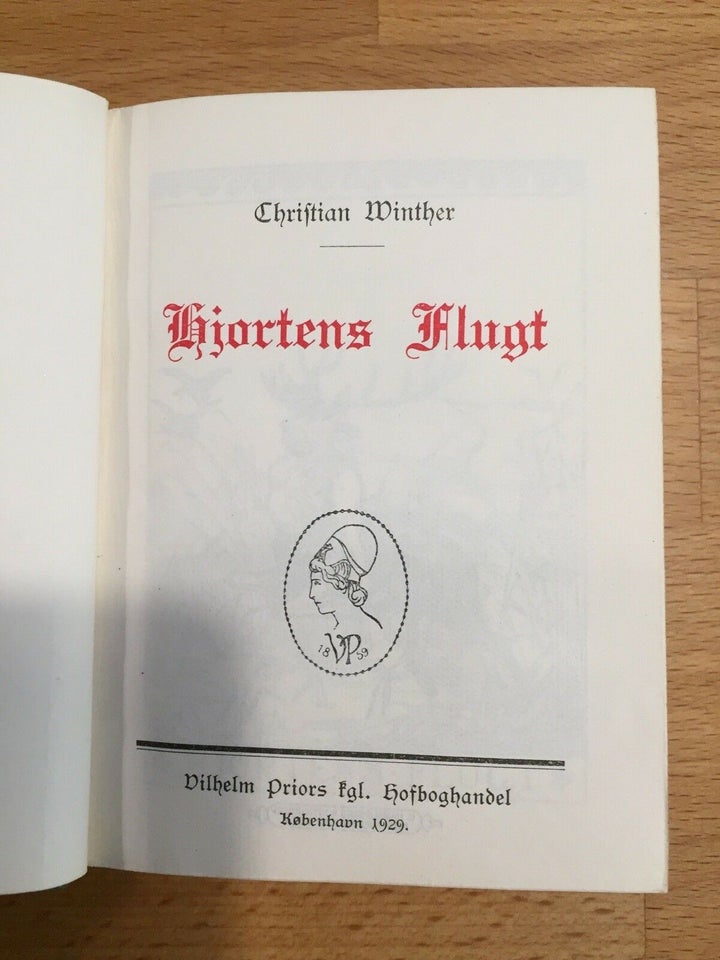 Hjortens flugt , Christian Winther, anden bog