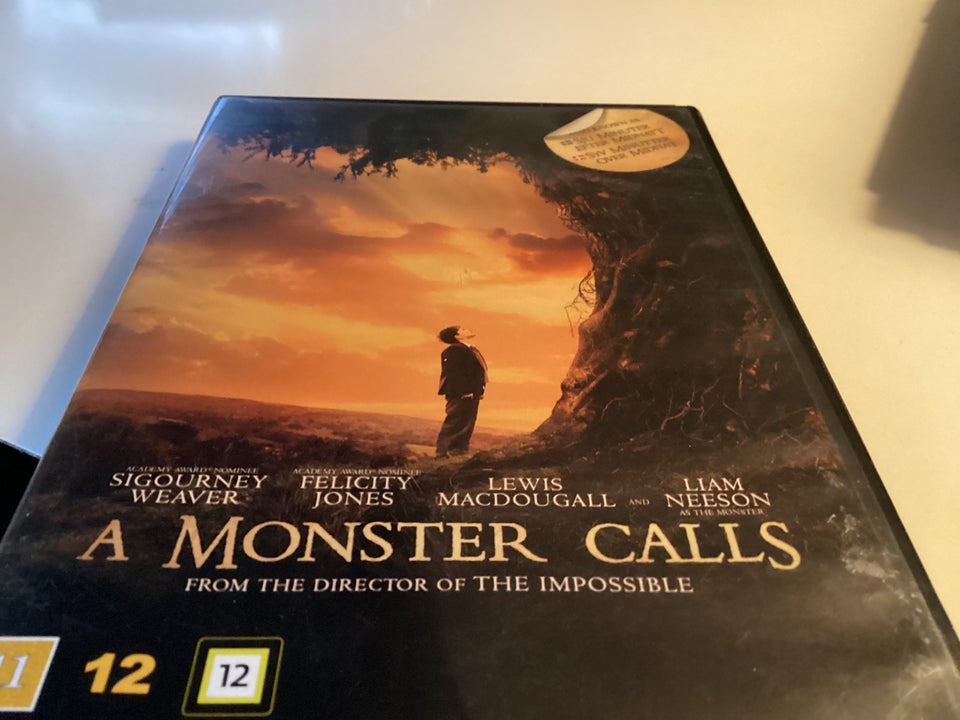 A monster calls , DVD, drama