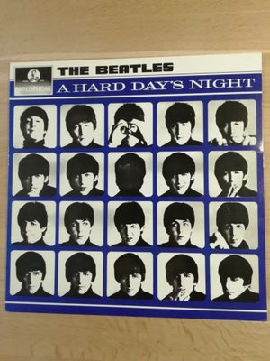 LP, THE BEATLES, A HARD DAY`S  NIGHT, Rock, THE BEATLES  A HARD DAYE`S NIGHT
Udgivet på PALOPHONE / 