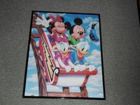 Billede, Plakat af Anders And, Mickey Mouse