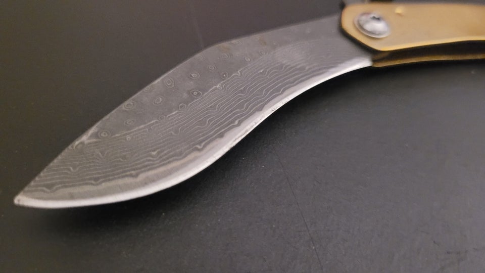 Lommekniv, Damaskus foldekniv V2