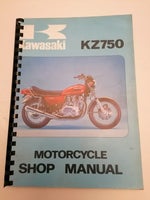 Kawasaki 750 Værkstedsbog