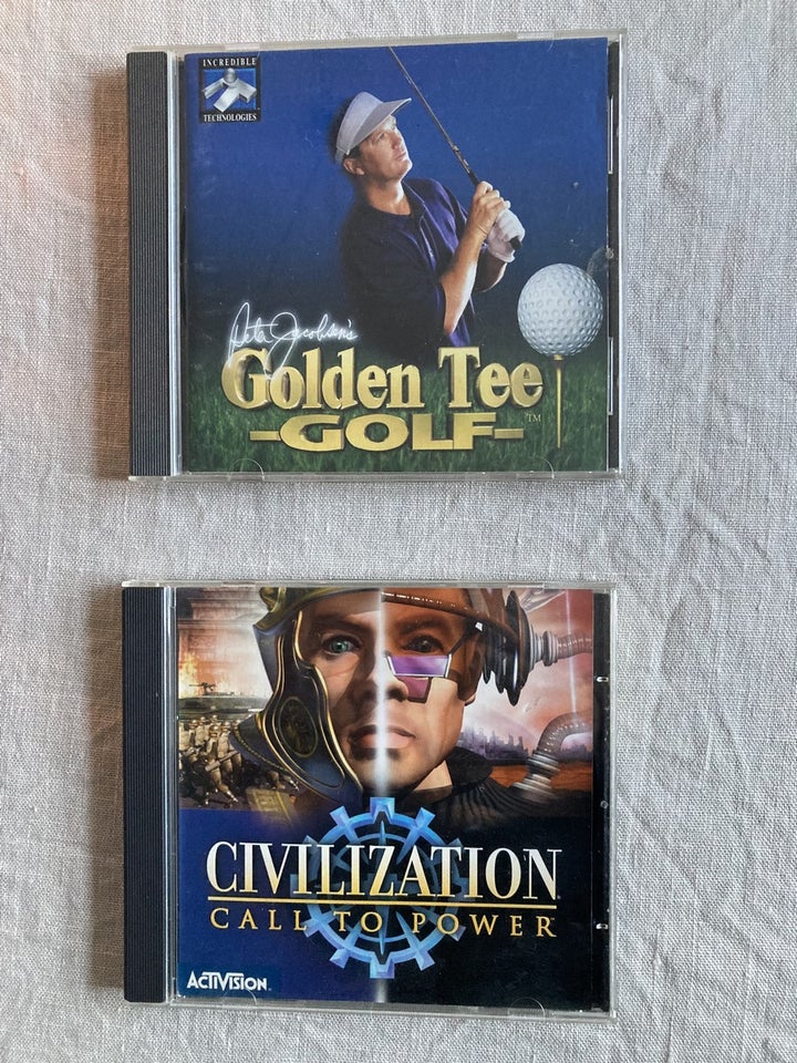 Golden Tee Golf/Civilization Call to power, til pc, anden