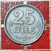 Danmark, mønter, 25