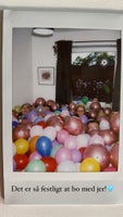 600 oppustede balloner. Gratis