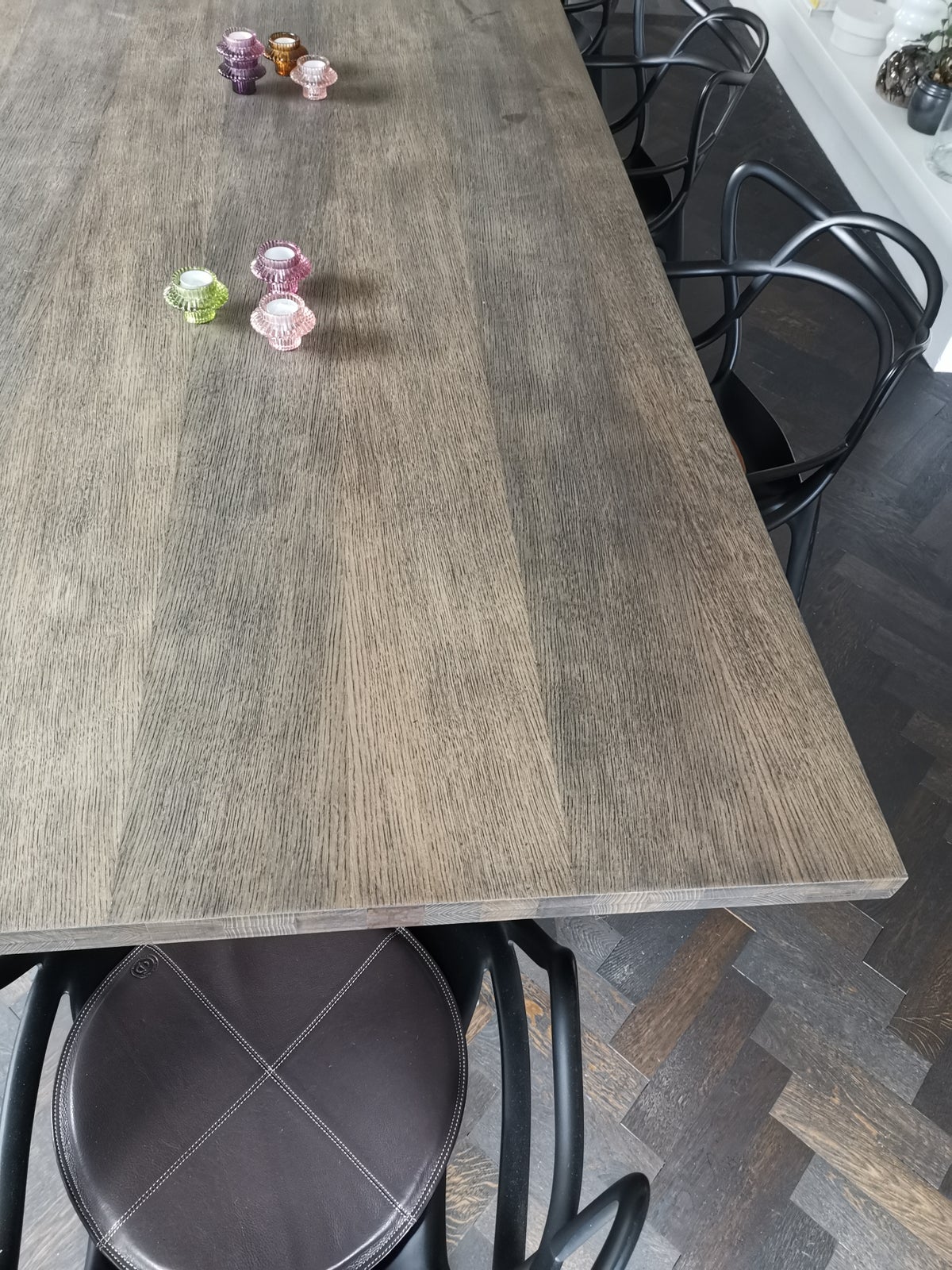 Spisebord, Eg, Smoked Oak – – Køb og Salg af Nyt og Brugt