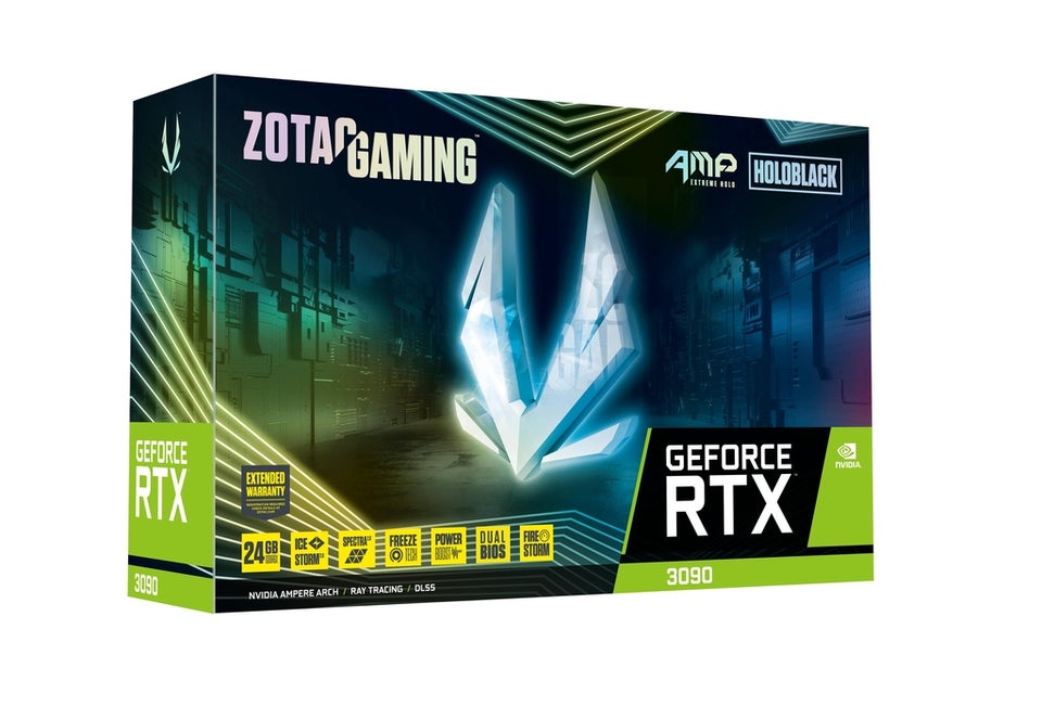 Geforce RTX 3090 Zotac, 24 GB RAM, Perfekt
