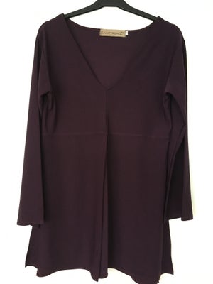 Tunika, Saint Tropez - str. S/M, str. 38, Aubergine - mørk lilla, 92% polyester / 8% elastane, Næste