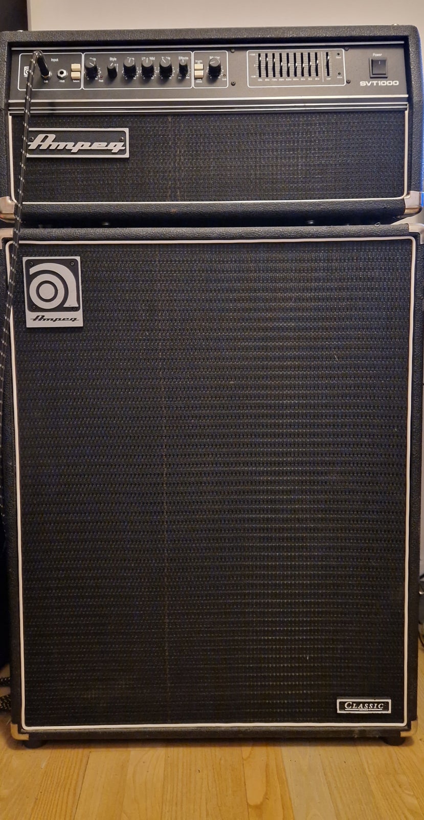 Ampeg Basanlæg, Ampeg SVT1000 & SVT-410HLF – dba.dk – Køb og Salg