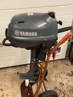 Yamaha påhængsmotor, 5 hk, benzin